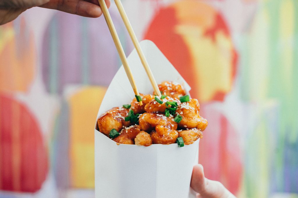 Sweet Teriyaki Cauliflower Wings