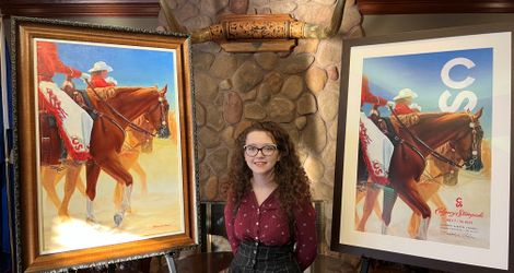2023 Stampede Poster Artist Brooklyn Payne