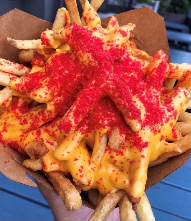 Flamin' Cheeto's Fries