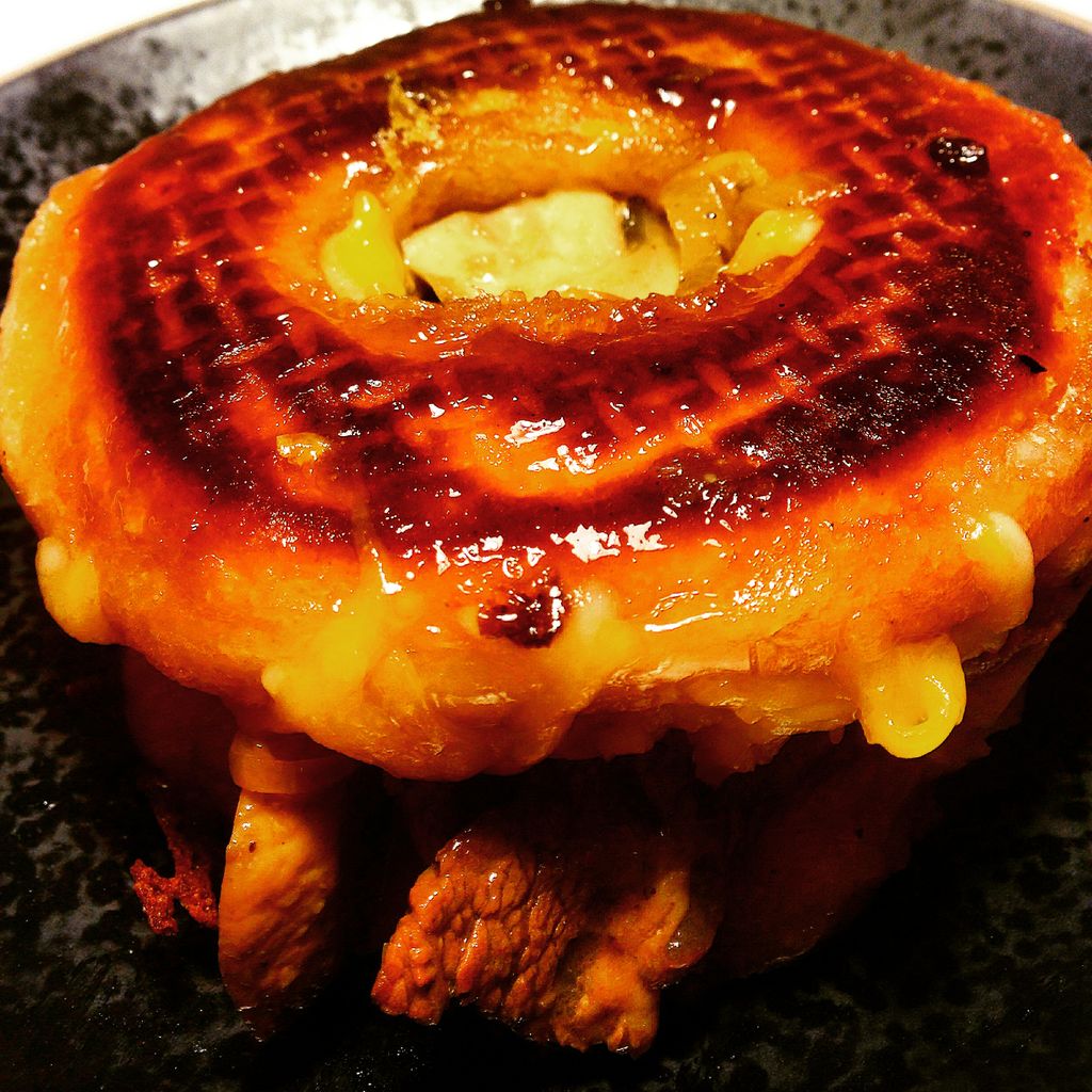 Glazed Donut Grilled Cheese
