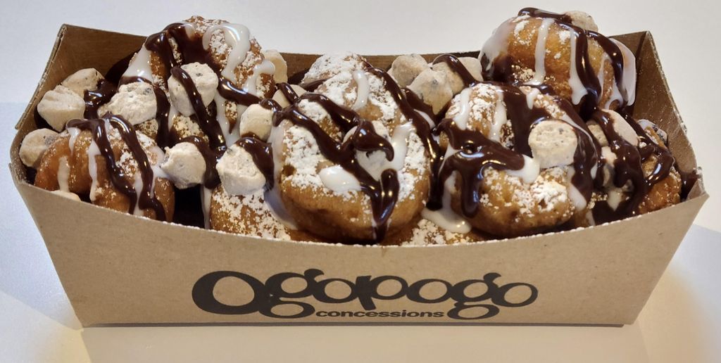 Cookie Dough Mini Donuts