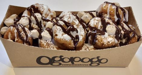 Cookie Dough Mini Donuts