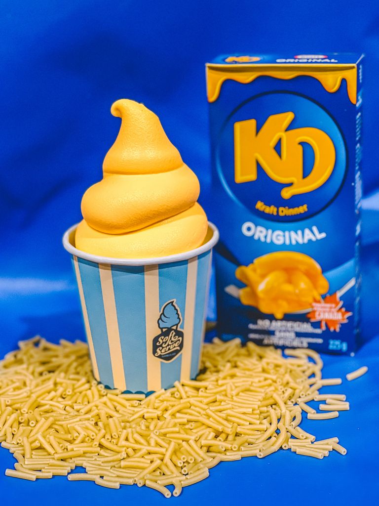 Kraft Dinner Soft Serve
