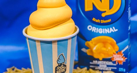 Kraft Dinner Soft Serve