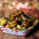 Cajun Fried Cheese Curd Poutine