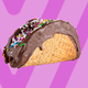 Habanero Cherry Ice Cream Taco