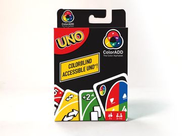 UNO Colorblind Cards Packaging UNO Colorblind Cards Packaging