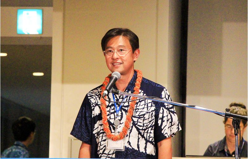 Photo of Takaya Shishido, Country Director of Japan for Hawaiian Airlines IMG_0728