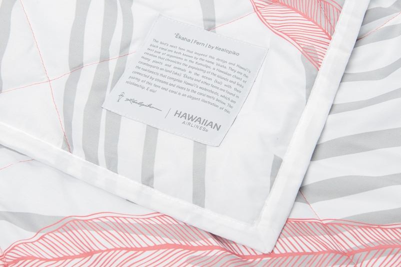 Hawaiian Airlines Launches Design Collaboration with Kealopiko, Reveals New Inflight Amenities