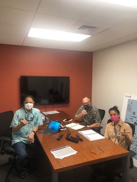 Classroom sizes have been reduced to allow for social distancing, and training pilots are asked to wear masks when gathering for a lesson in our conference rooms. Mask Protection 1
