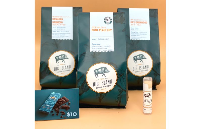 The Big Island Coffee Roasters tasting set BICRHAWAIIANAIRLINESPACKAGE_002_2000x