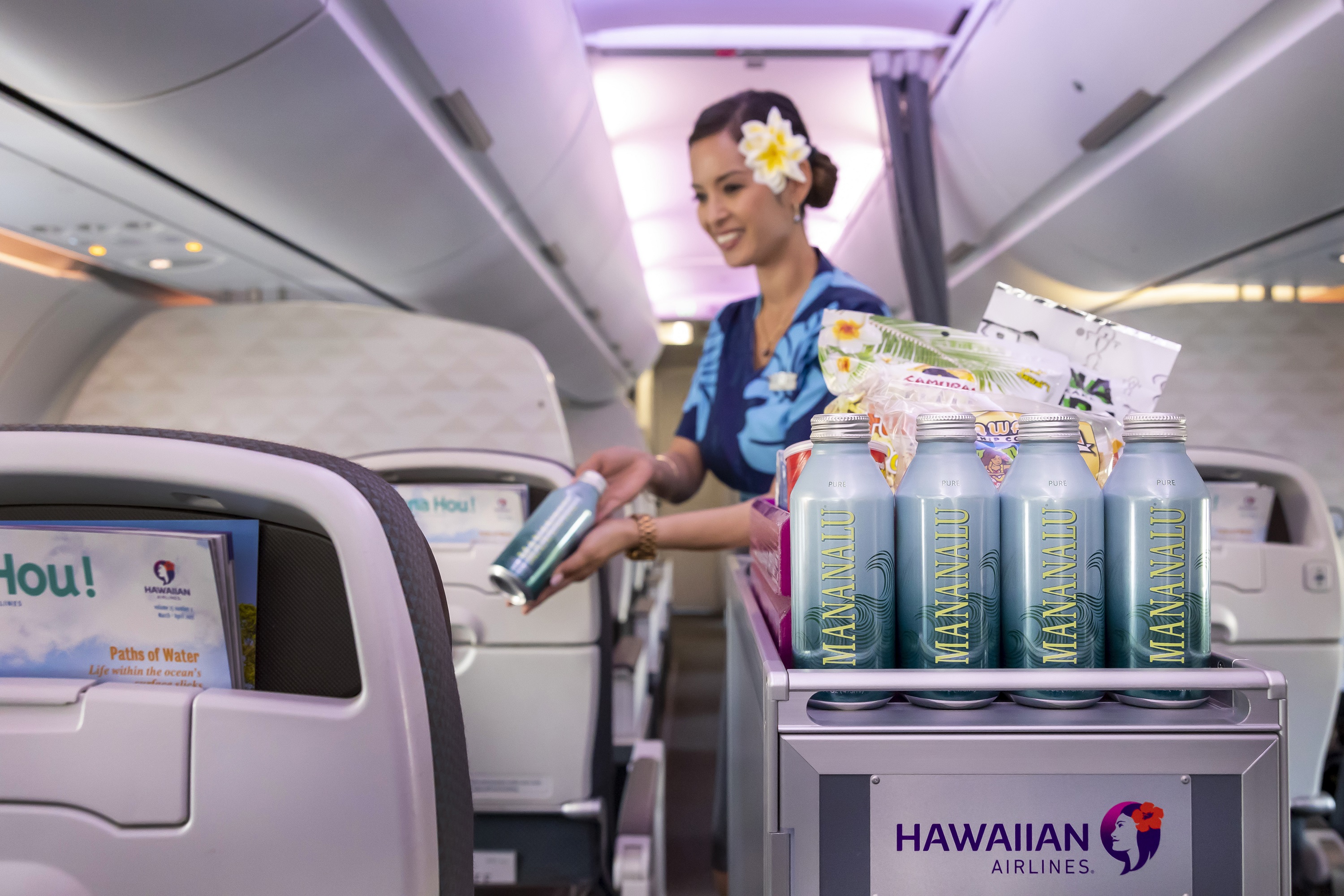 Hawaiian Airlines Partners with Jason Momoa’s Water Company Mananalu