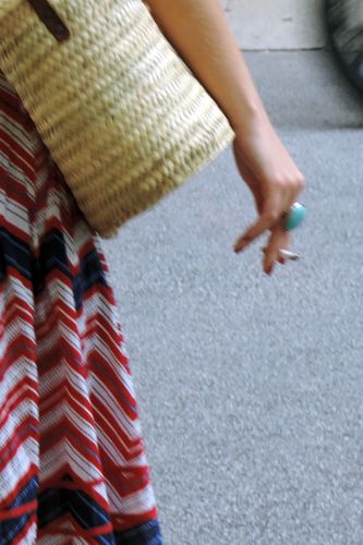 Woman holding a cigarettecopyright American Heart Association&nbsp;