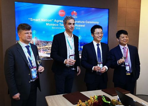Monaco Telecom and Huawei sign MoU