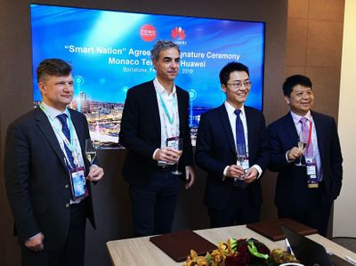 Monaco Telecom and Huawei sign MoU