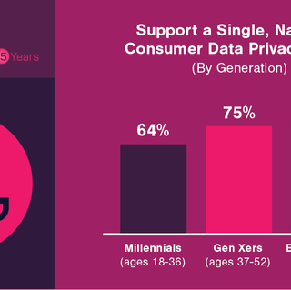 A very strong consensus exists among Americans for a single, nationwide online data privacy law