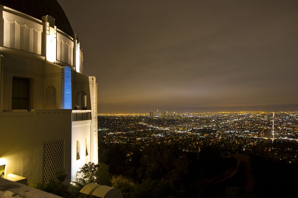 Skyline from Griffith Observatory