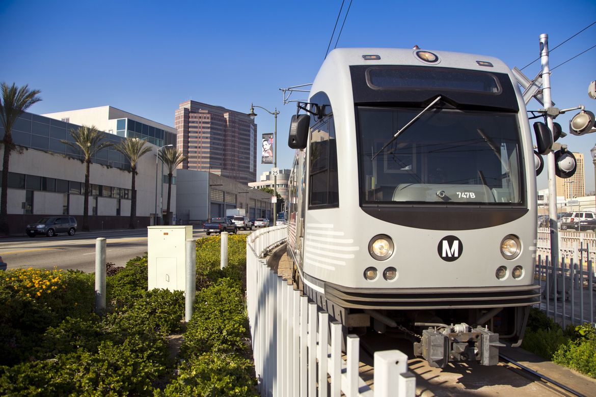 Metro Gold Line rail Metro Gold Line rail