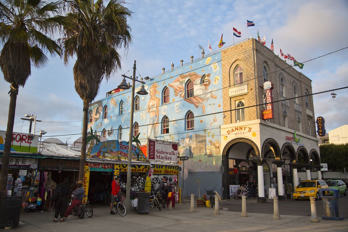 Venice boardwalk Venice boardwalk
