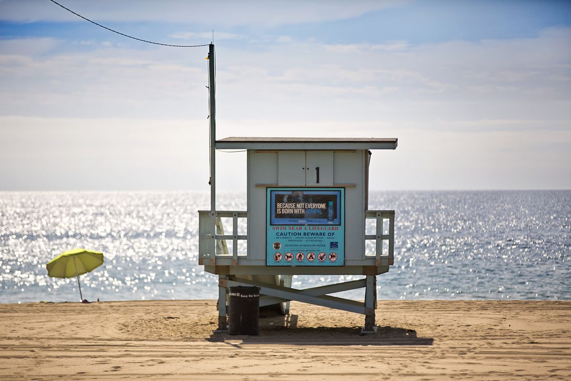 Beach lifeguard tower Beach lifeguard tower