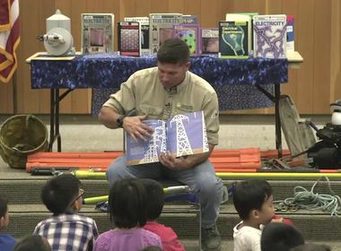 Linemen Library Readings Help Educate Kids About Electrical Safety