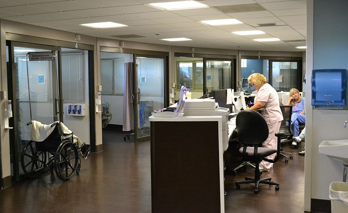 Grossman Burn Center Cares for FrontLine Crews Inside Edison