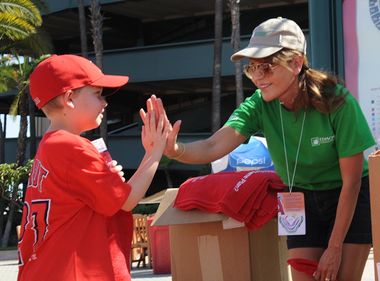 Edison International Marks 2014 Prepare SoCal Day at Angel Stadium