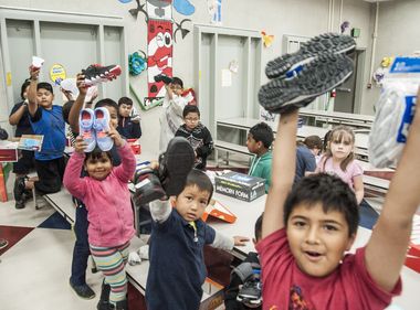 New Shoes Delivered for Kids in Need