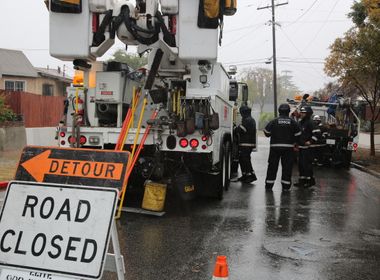 Season's First Rainfall May Increase Outage Risk