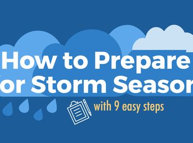Nine Steps to Prepare for Storm Season