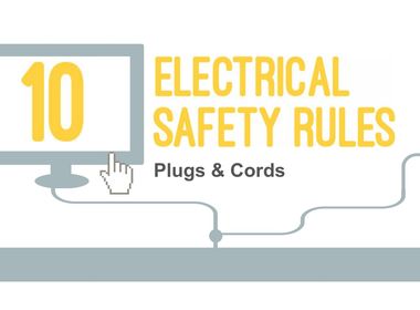 INFOGRAPHIC: Top 10 Electrical Safety Rules for Plugs and Cords