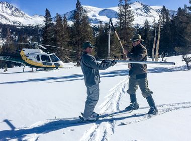 Late Storms Give a Boost to Sierra Snowpack