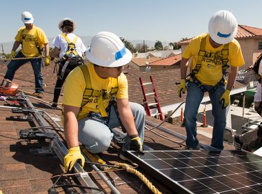 Inland Empire Housewarmings Powered by Pro Bono Solar Installation