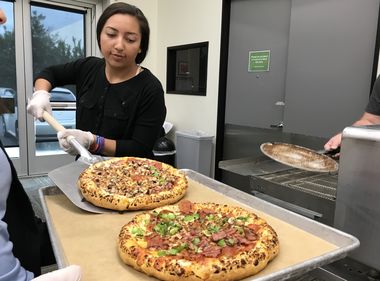 Students Get a Slice of Education With Their Pizzas