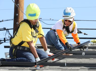 Changing Lives With New Homes, Free Solar Panels