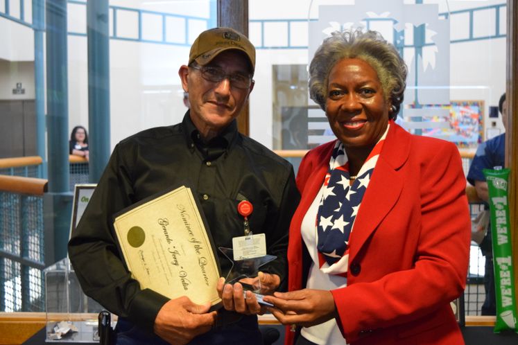 G. Vedia, City Employee of the Quarter