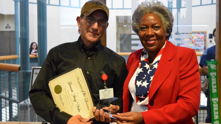 G. Vedia, City Employee of the Quarter