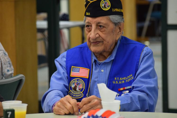 Veterans Honored at Garden Senior Center