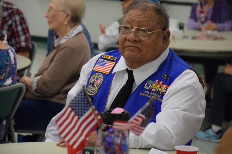 Veterans Honored at Garden Senior Center