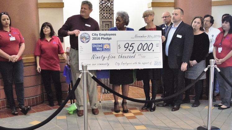 2016 United Way Check Presentation