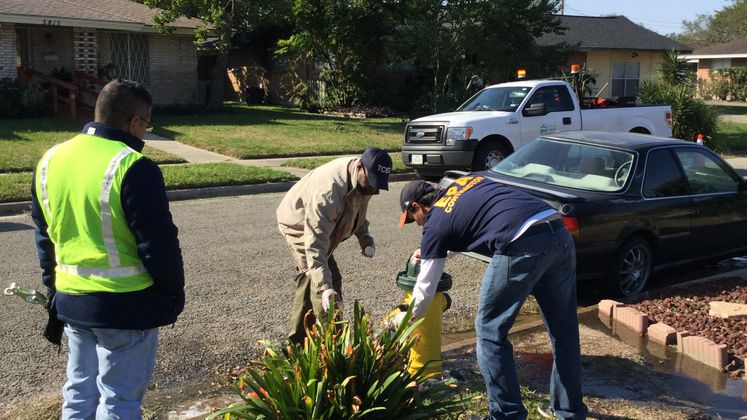 Flushing Hydrants, City, State and Federal Employees