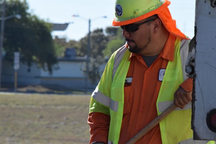 Pavement Work, Street Department