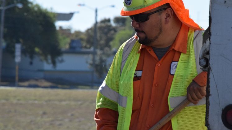 Pavement Work, Street Department