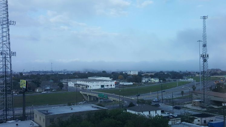 Fog Rolling in Over the Harbor Bridge