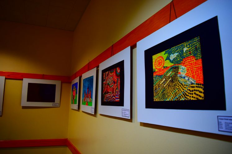 Youth Art Month Display