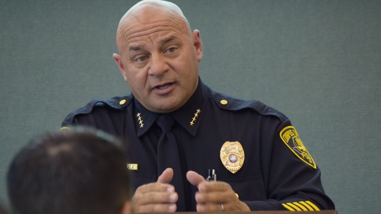 Chief M. Markle at Leadership Corpus Christi
