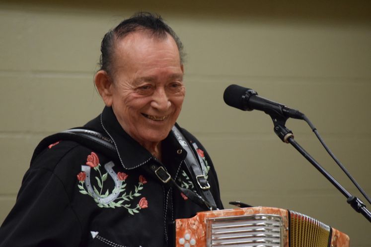 Flaco Jimenez at Zavala Grand re-opening