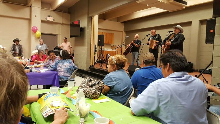 Flaco Jimenez at Zavala Grand re-opening