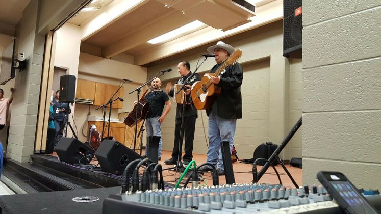 Flaco Jimenez at Zavala Grand re-opening
