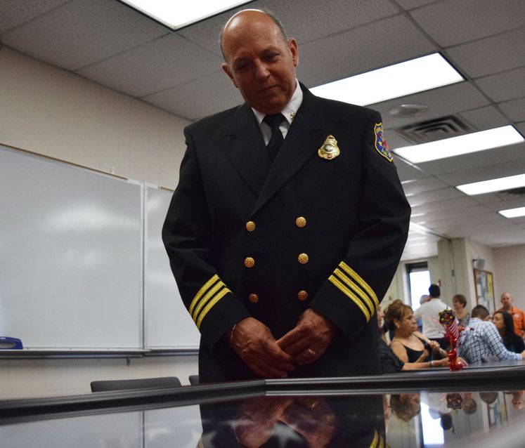 CCFD's Chief A. Cardiel's Farewell Reception